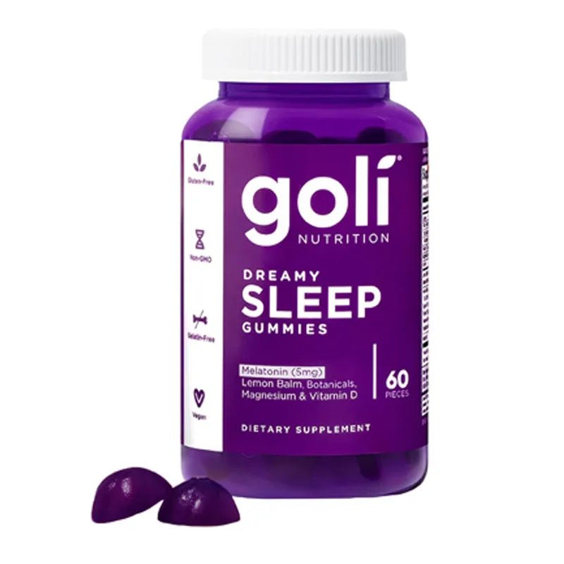 Goli Ashwagandha & Vitamin D Gummy - 60 Capsule - Mixed Berry, KSM - 66, Vegan, Plant Based, Non - GMO, Gluten - Free & Gelatin Free - FloraDigest Co.