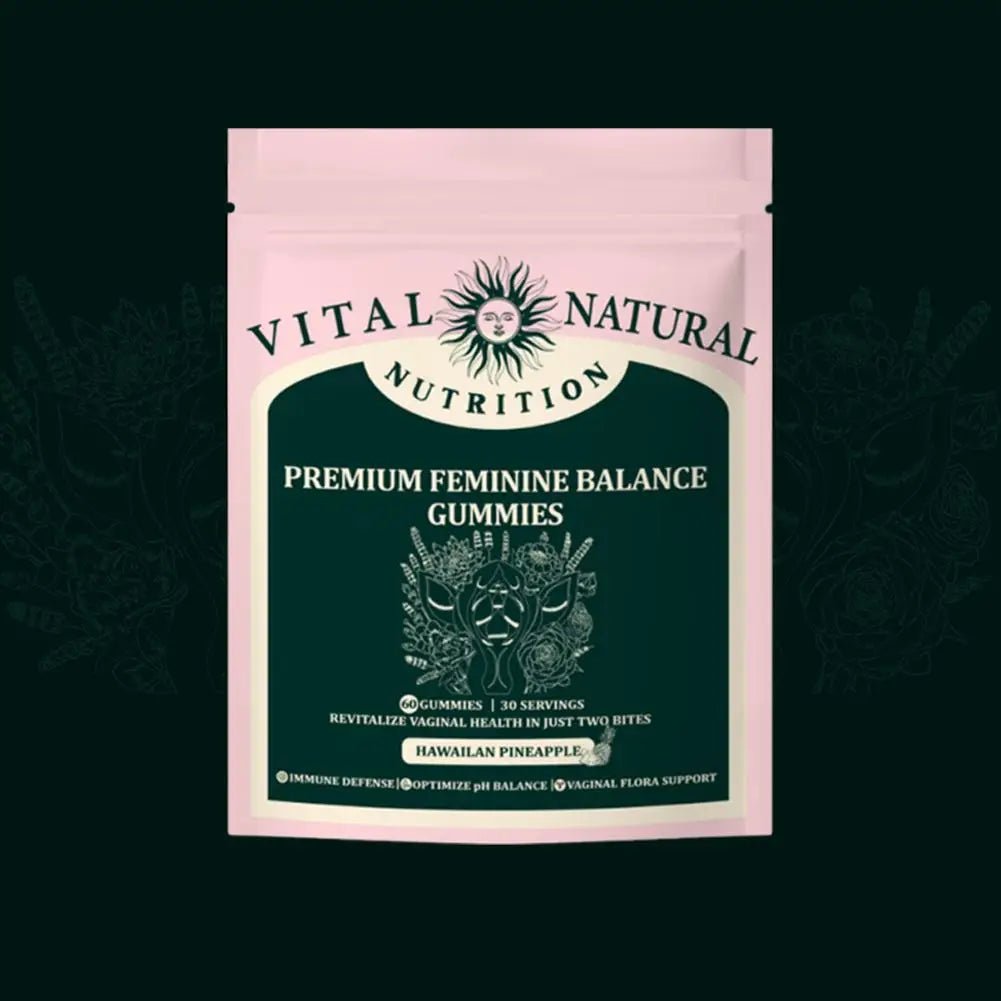 Premium Feminine Balance Gummies 30 Servings Help Regulate Physiological Balance And Enhances Immunity Rich In Multiple Vitamins - FloraDigest Co.