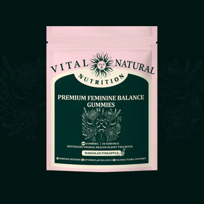Premium Feminine Balance Gummies 30 Servings Help Regulate Physiological Balance And Enhances Immunity Rich In Multiple Vitamins - FloraDigest Co.